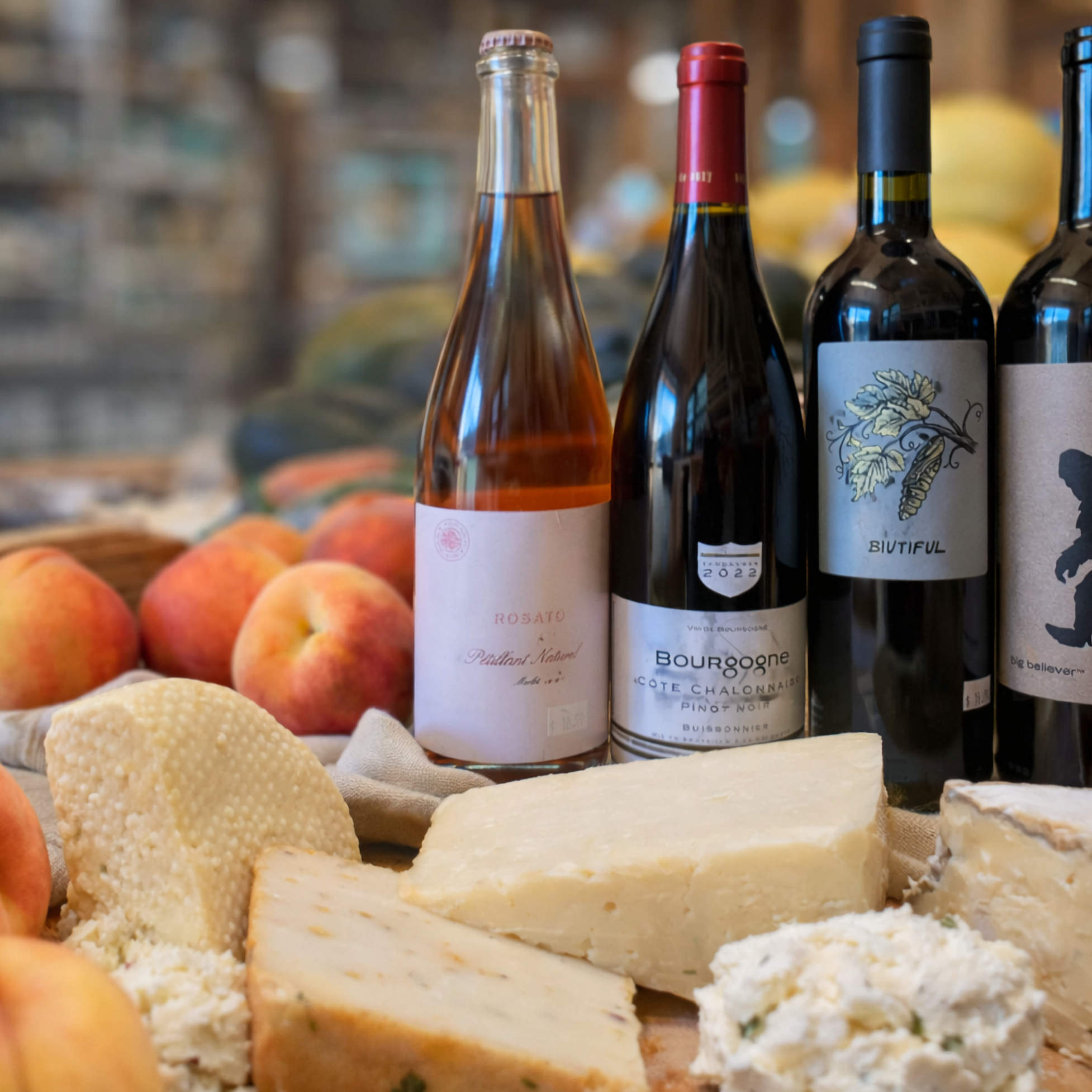 Artisan Cheese Curated Wines Seasonal Fruit - Saco River Farms
